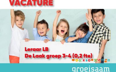 Leraar LB groep 3-4 De Laak, Wamel (0,2 fte)