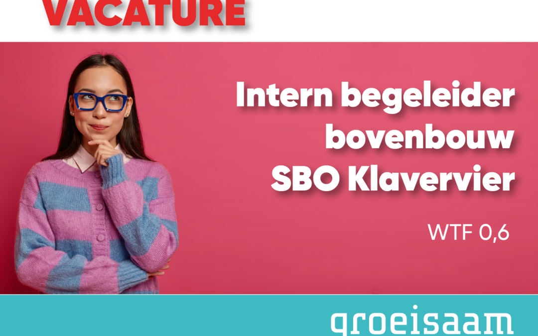 Intern Begeleider Bovenbouw SBO Klavervier, Beuningen 0,6 fte