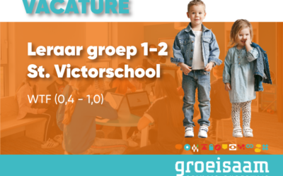 Leraar LB groep 1-2 St. Victorschool, 0,4 – 1,0 fte