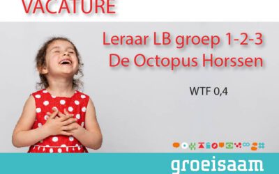 Leraar LB, basisgroep 1-2-3, De Octopus, Horssen (wtf 0,4)