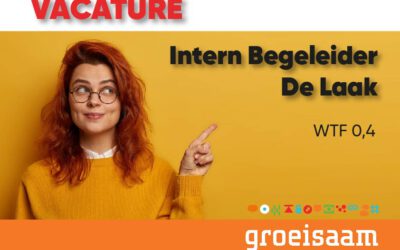 Intern Begeleider De Laak (0,4 fte)