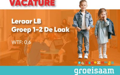 Leraar LB, groep 1-2 De Laak (0,6 fte)