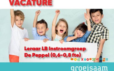 Leraar instroomgroep De Peppel