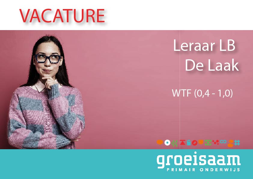 Leraar LB De Laak Wamel (0,4-1,0 fte)