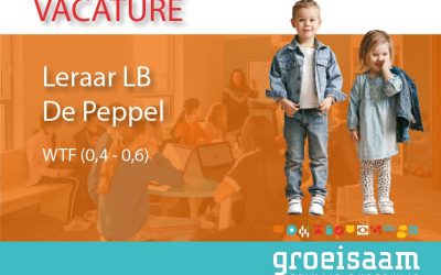Leraar LB De Peppel Beuningen (0,4-0,6 fte)