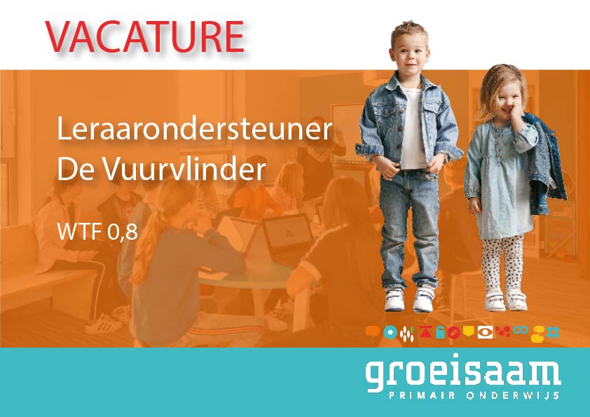 Leraarondersteuner De Vuurvlinder (0,8 fte)